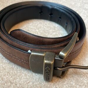 Columbia reversible black to brown belt